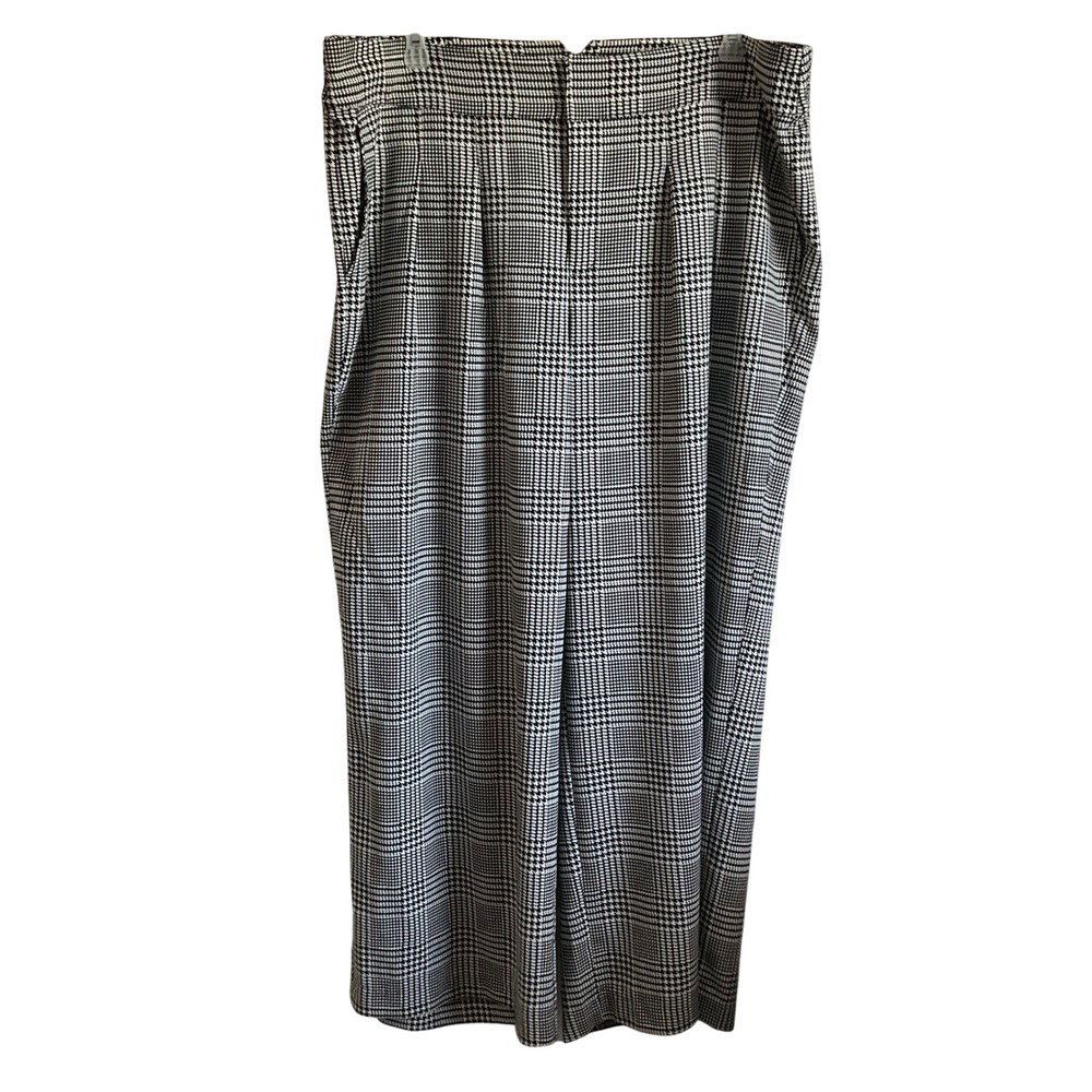 Torrid Checkered Houndstooth Super High Rise Wide Leg Pants - Size 22 Goth
